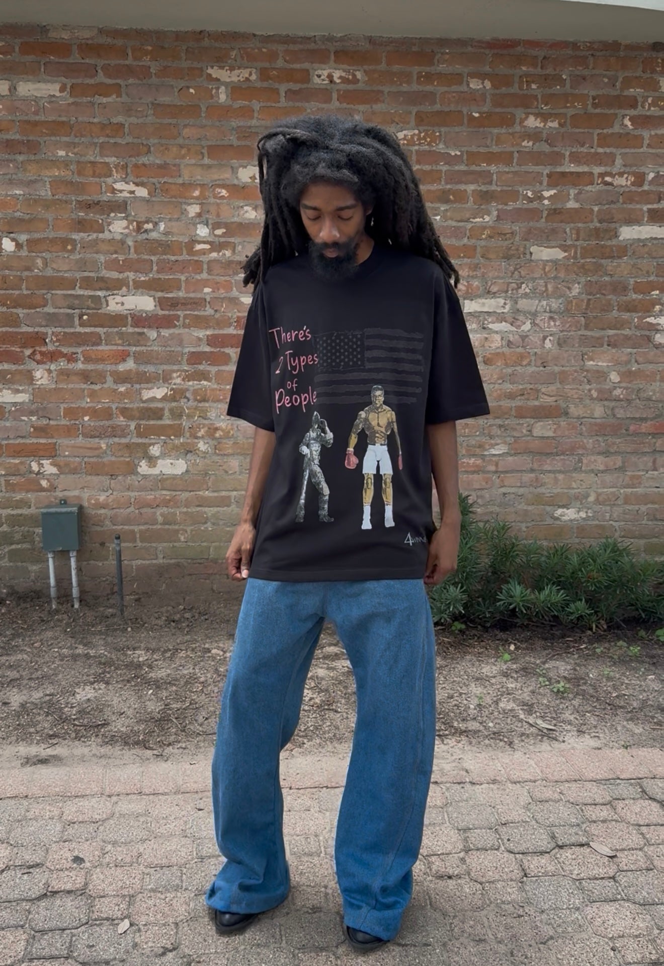 4WINNERS ALI Tee - Black