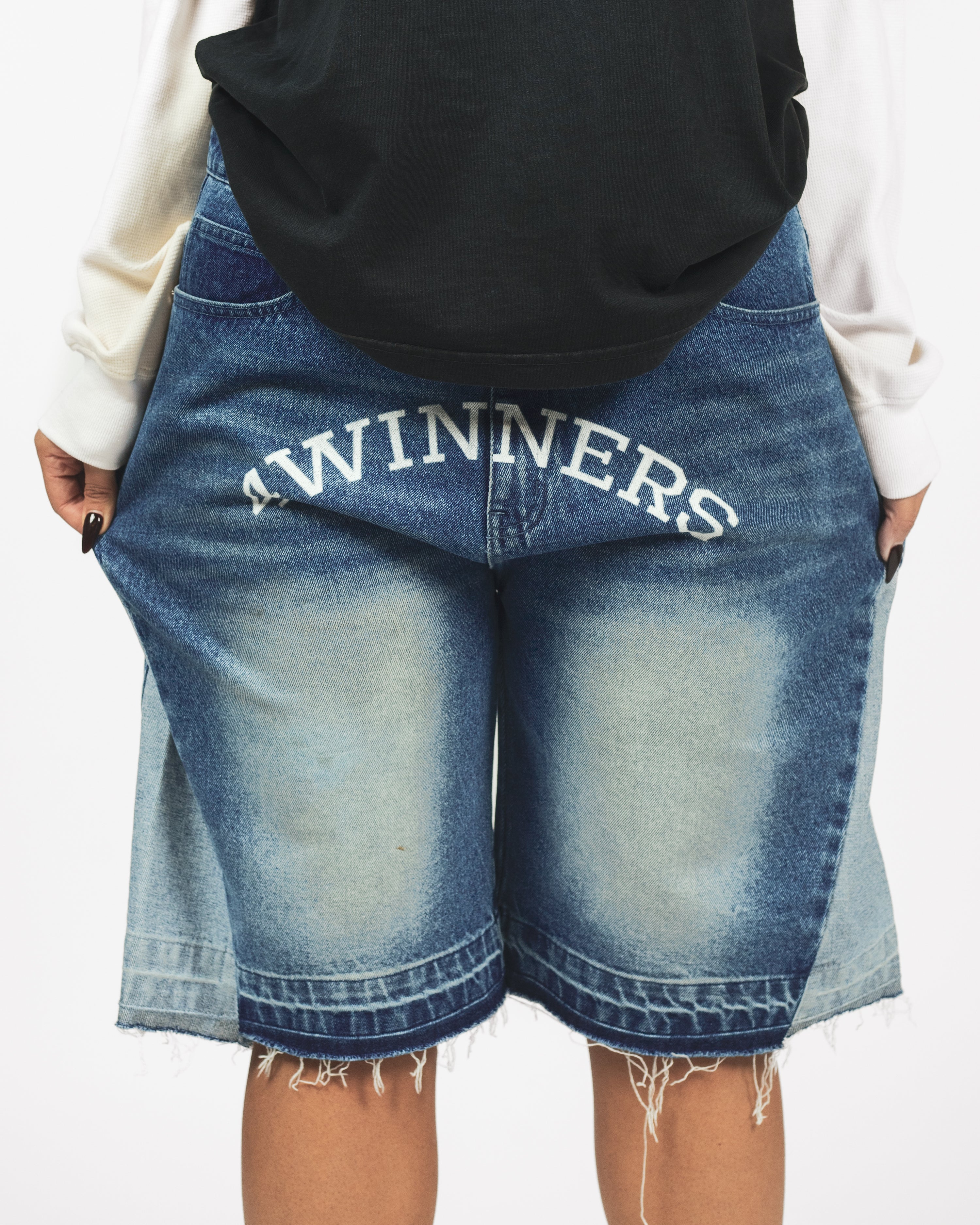 COLLEGE FONT - DENIM