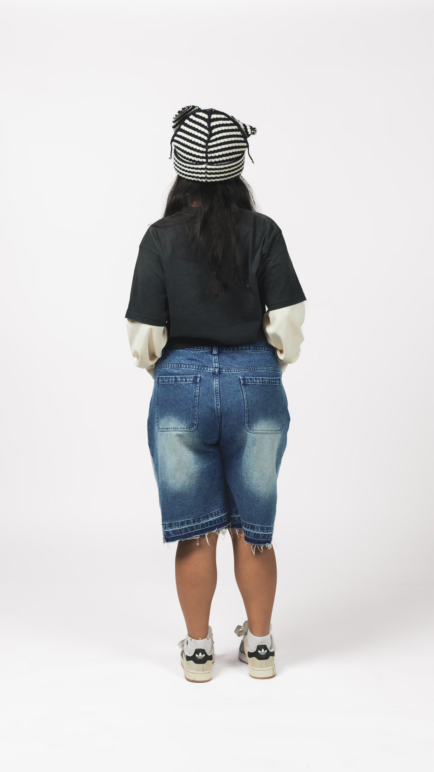 COLLEGE FONT - DENIM