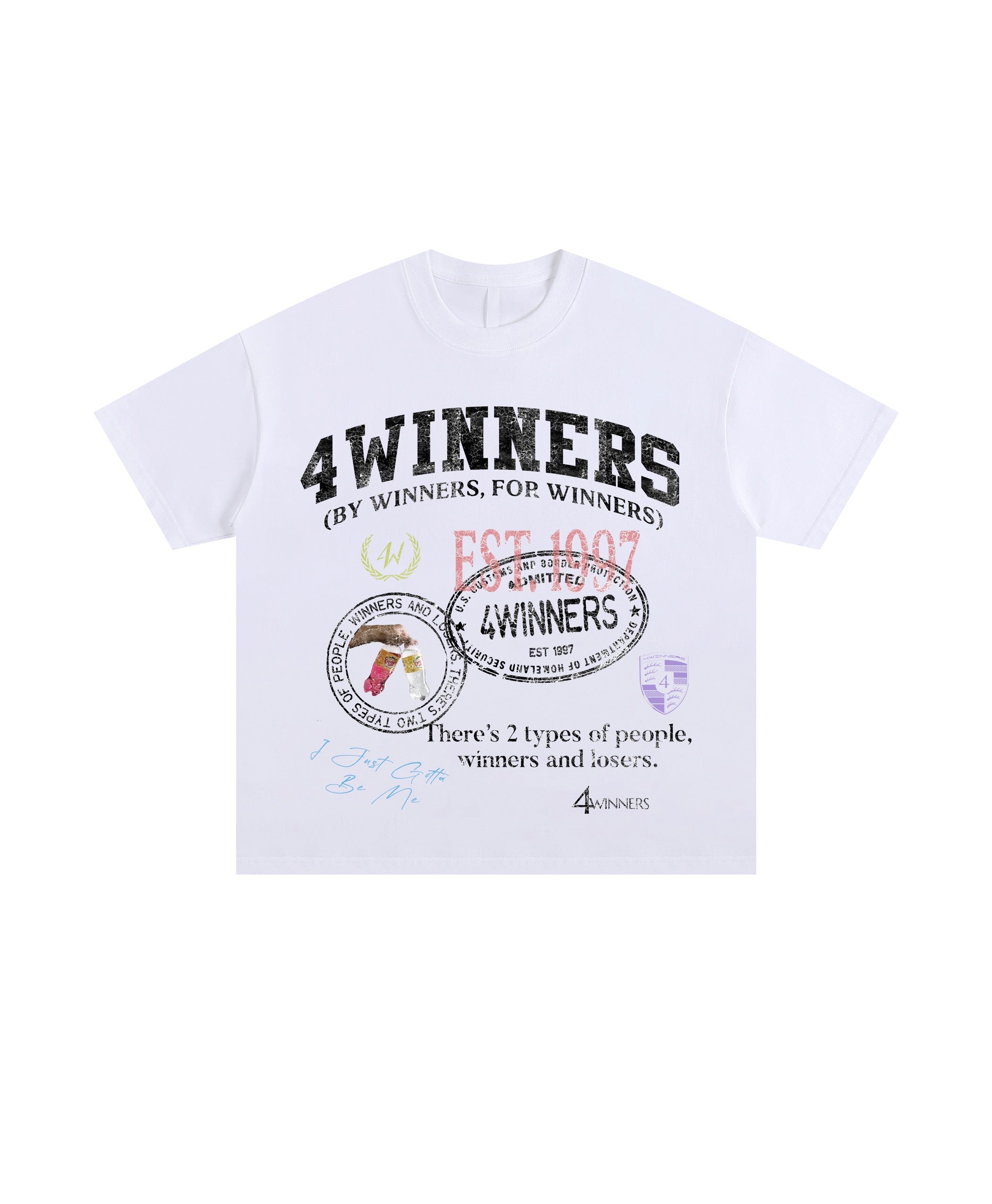 Stamped Tee - White