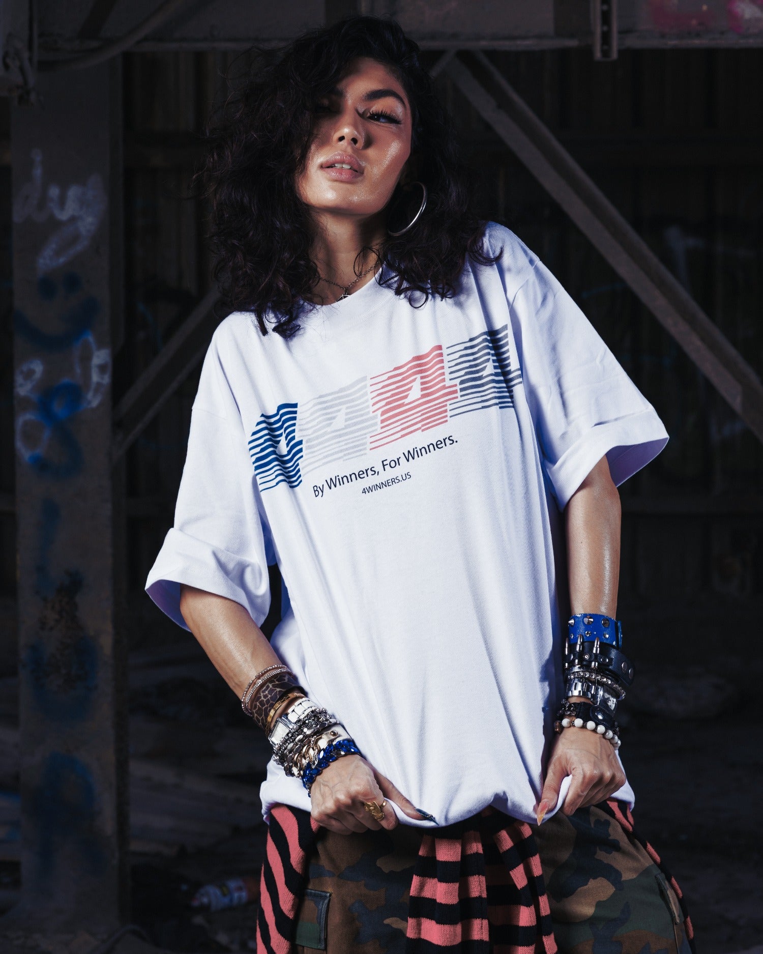 4x4 Tee - White