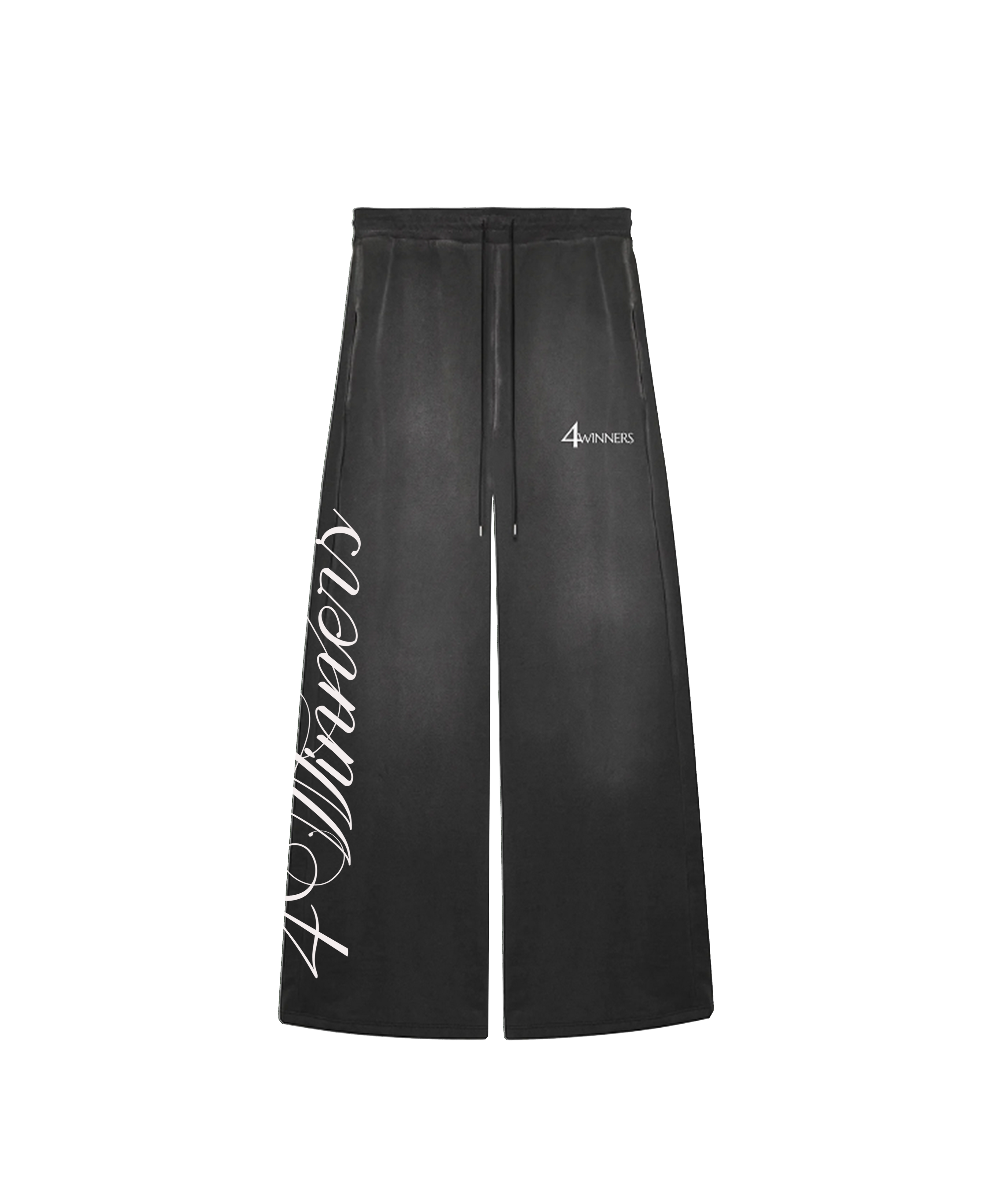 Legacy Charcoal Wide-Leg Sweatpant