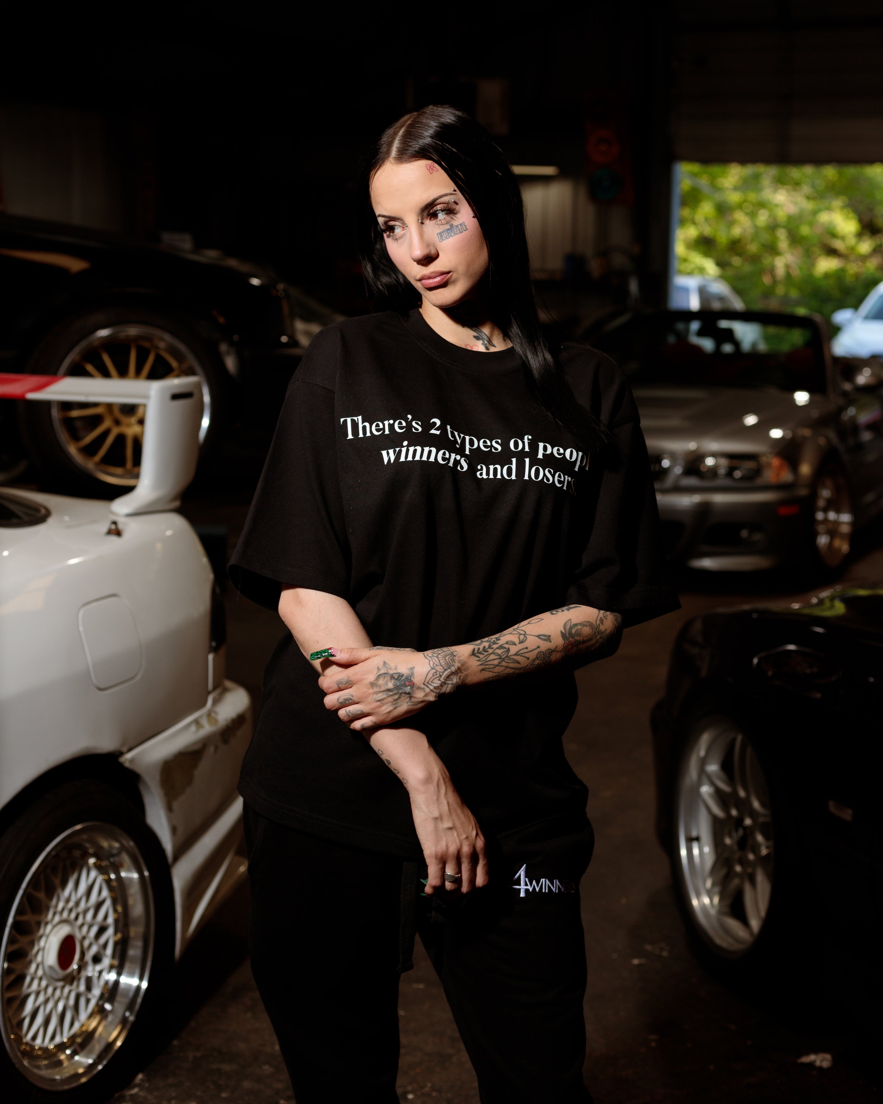 2 TYPES OF PEOPLE - BLACK