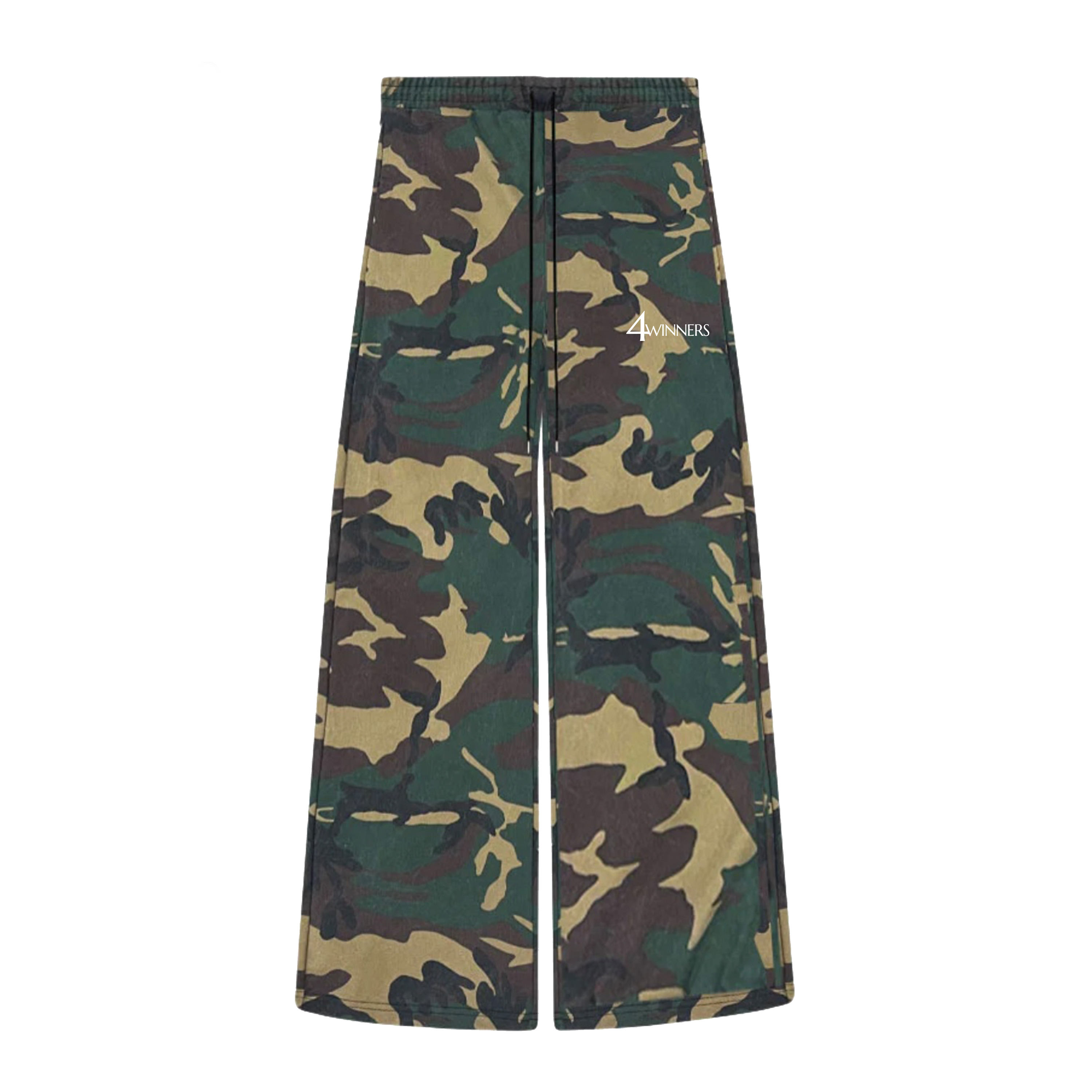 Camo Twill Baggy Pant
