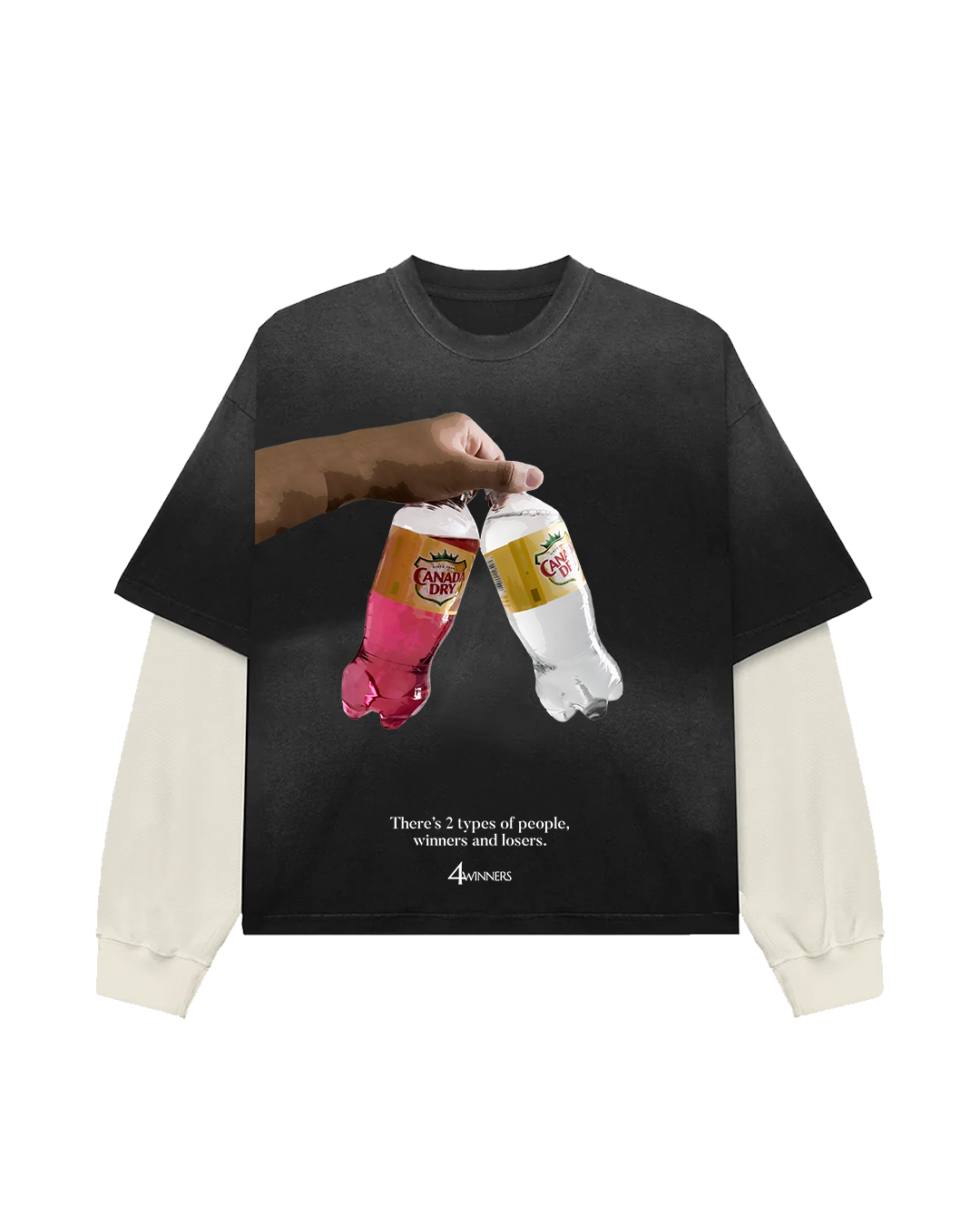 4WINNERS AND LOSERS (CD) DYED BLACK THERMAL