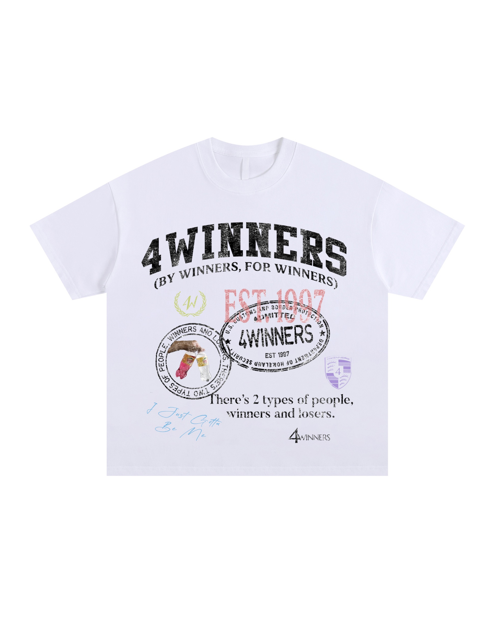 Stamped Tee - White