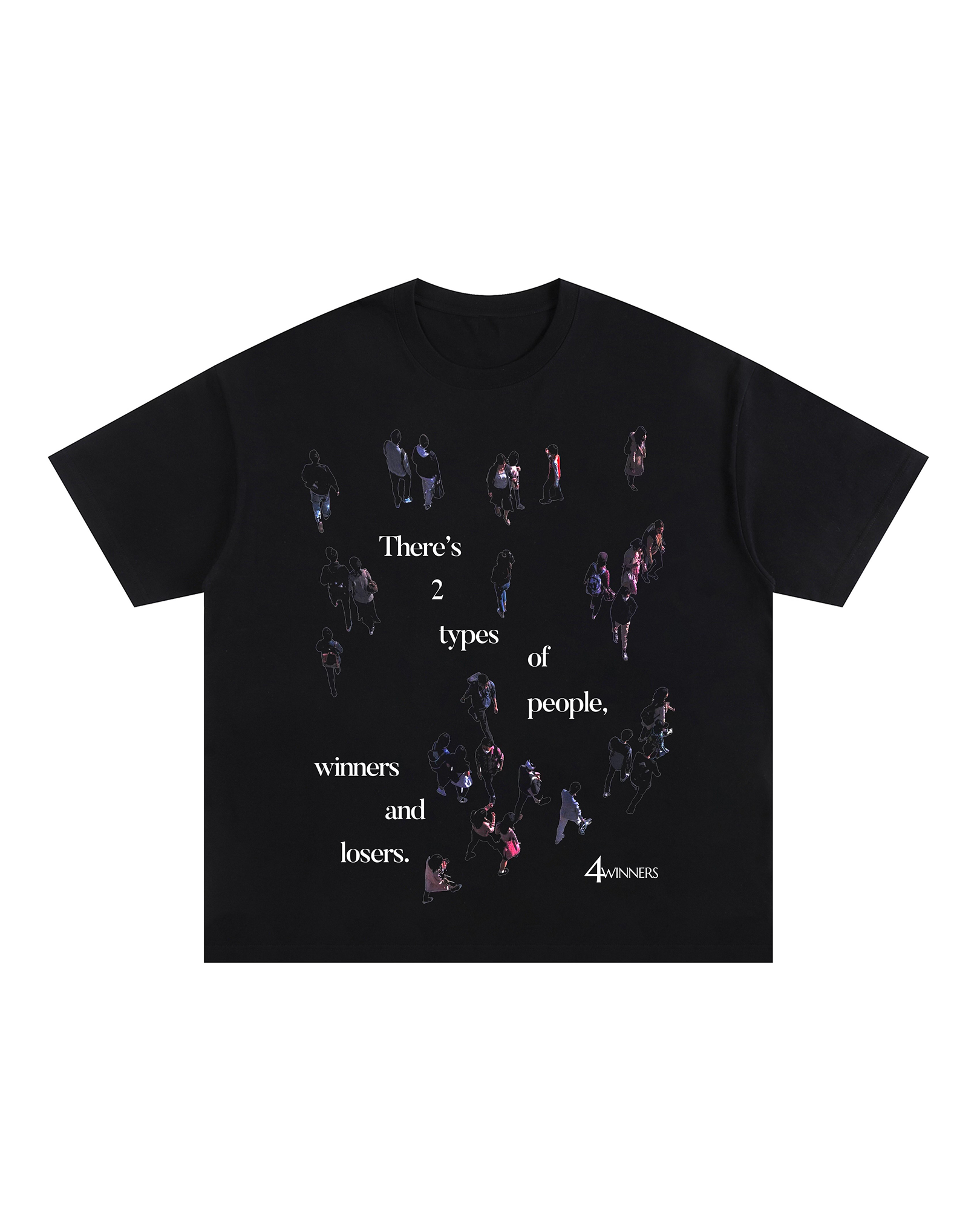 Divide Tee - Black