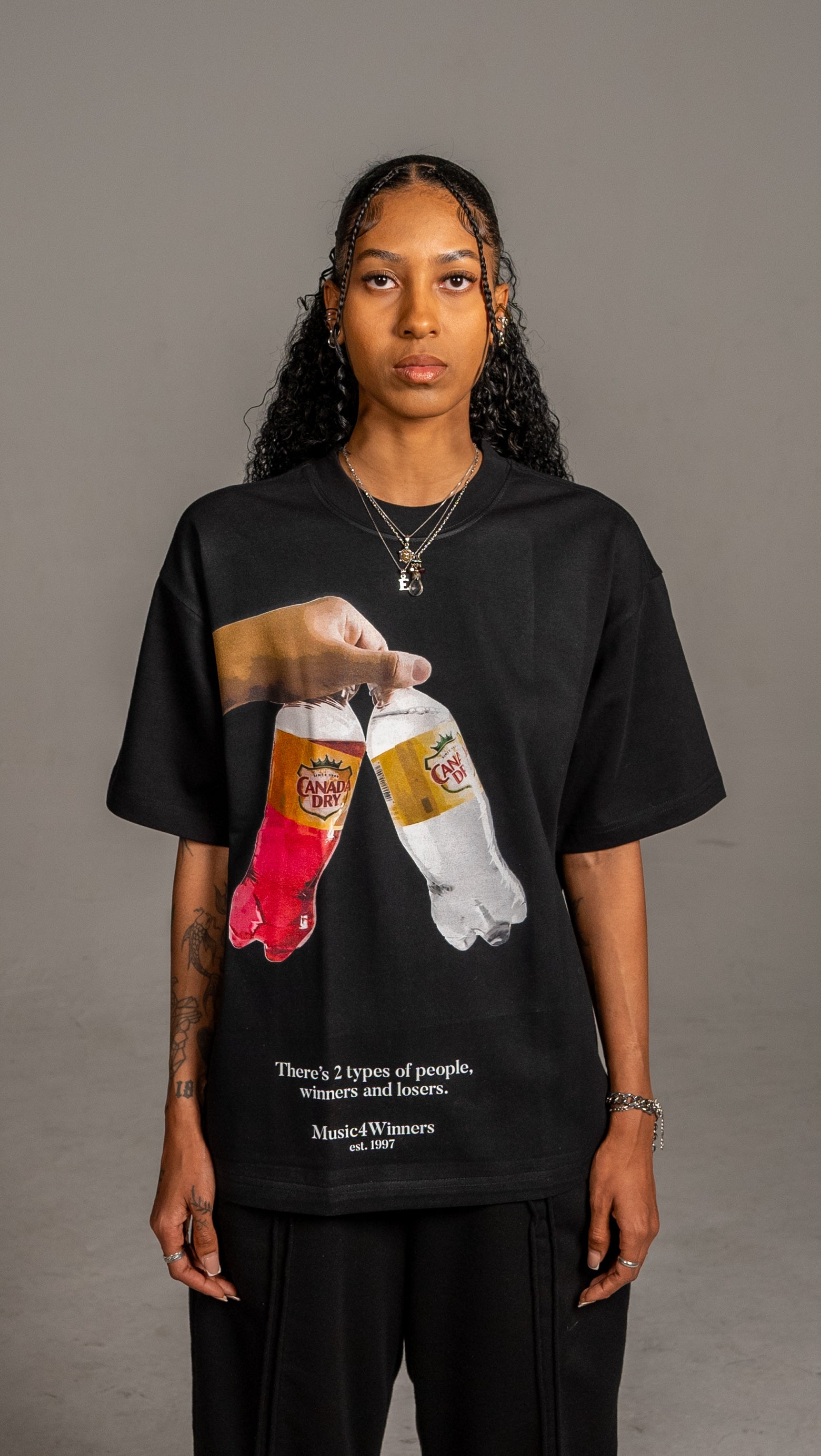 4WINNERS AND LOSERS (CD) - BLACK