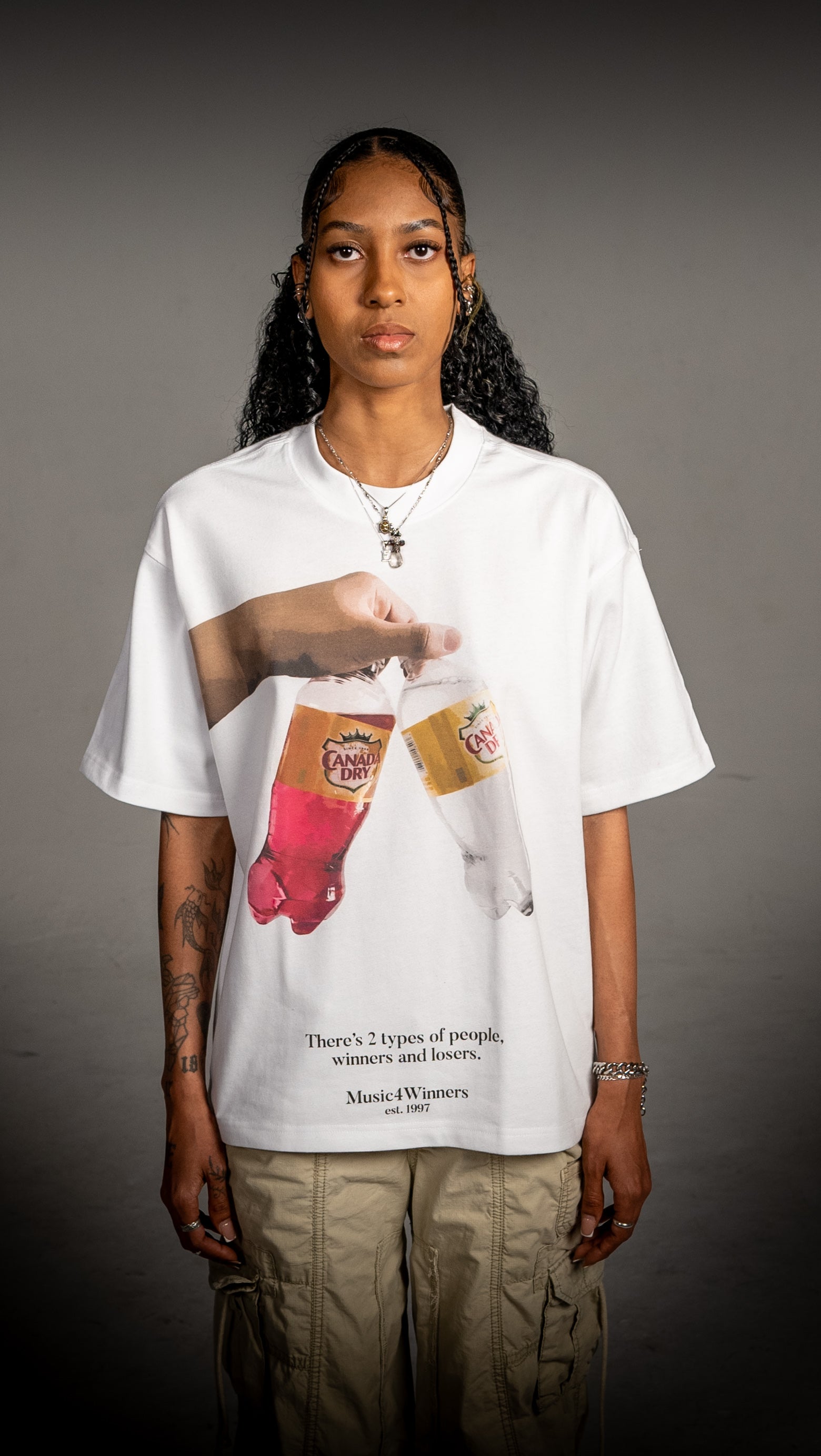 4WINNERS AND LOSERS (CD) - WHITE