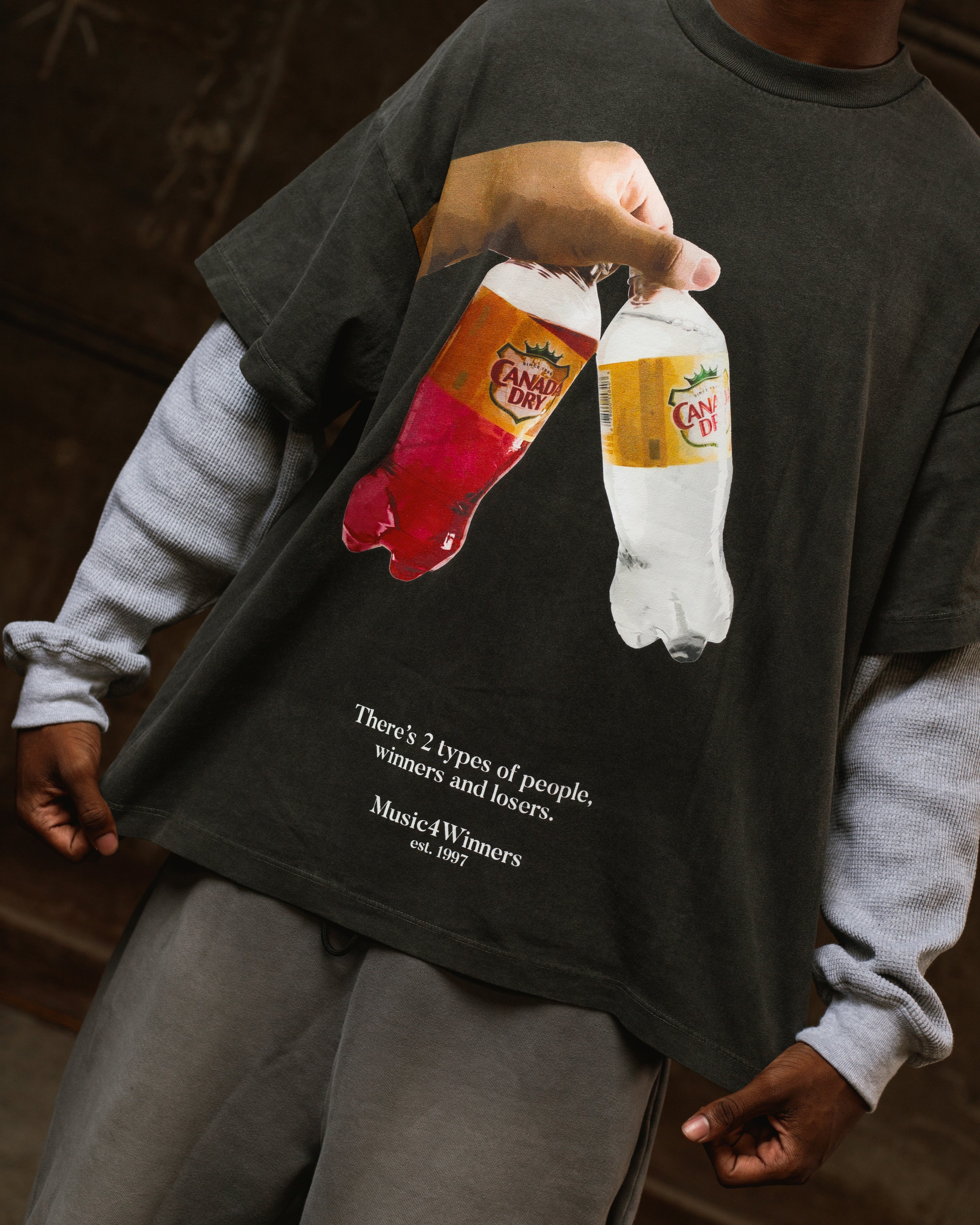 4WINNERS AND LOSERS (CD) DYED BLACK THERMAL