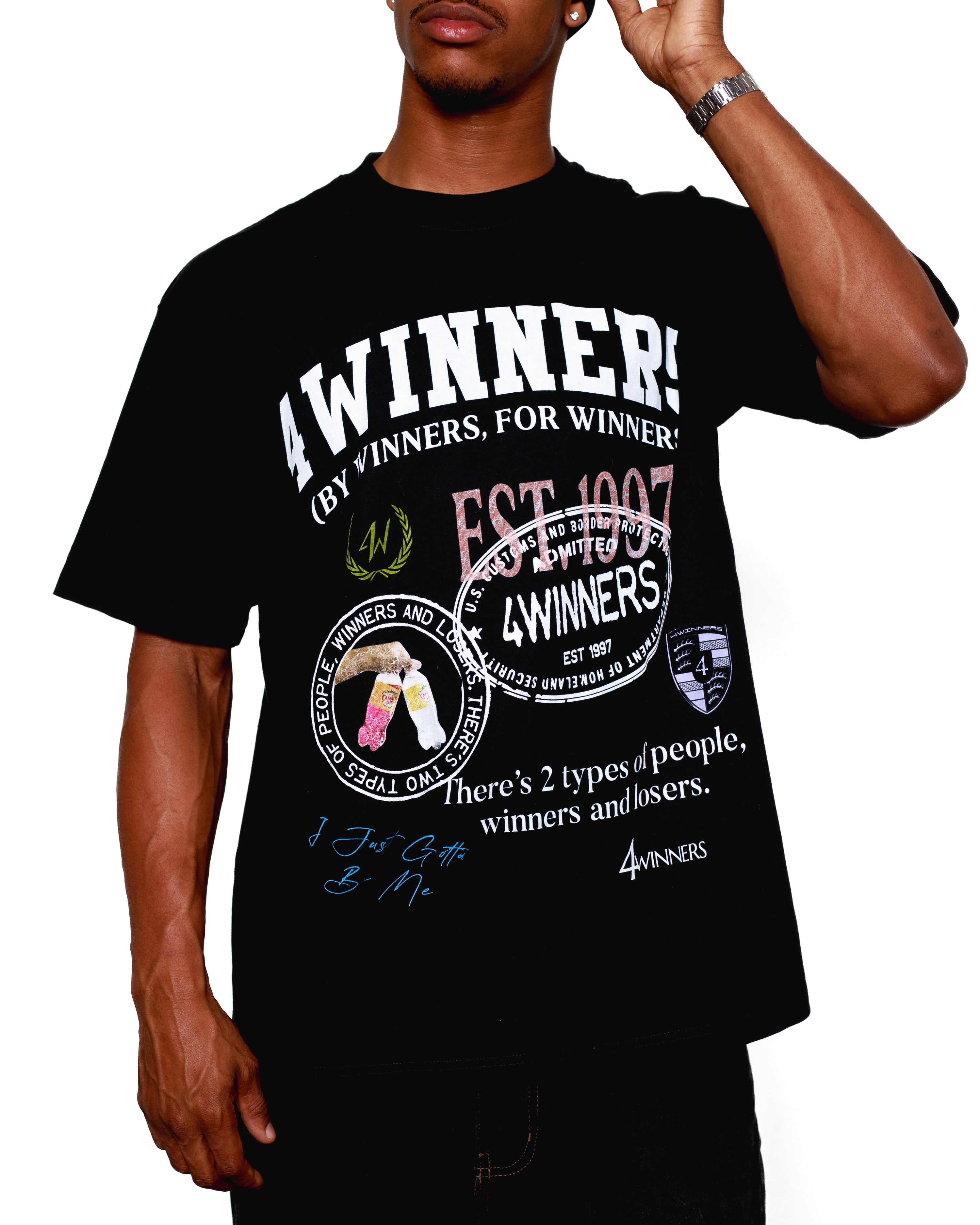 Stamped Tee - Black