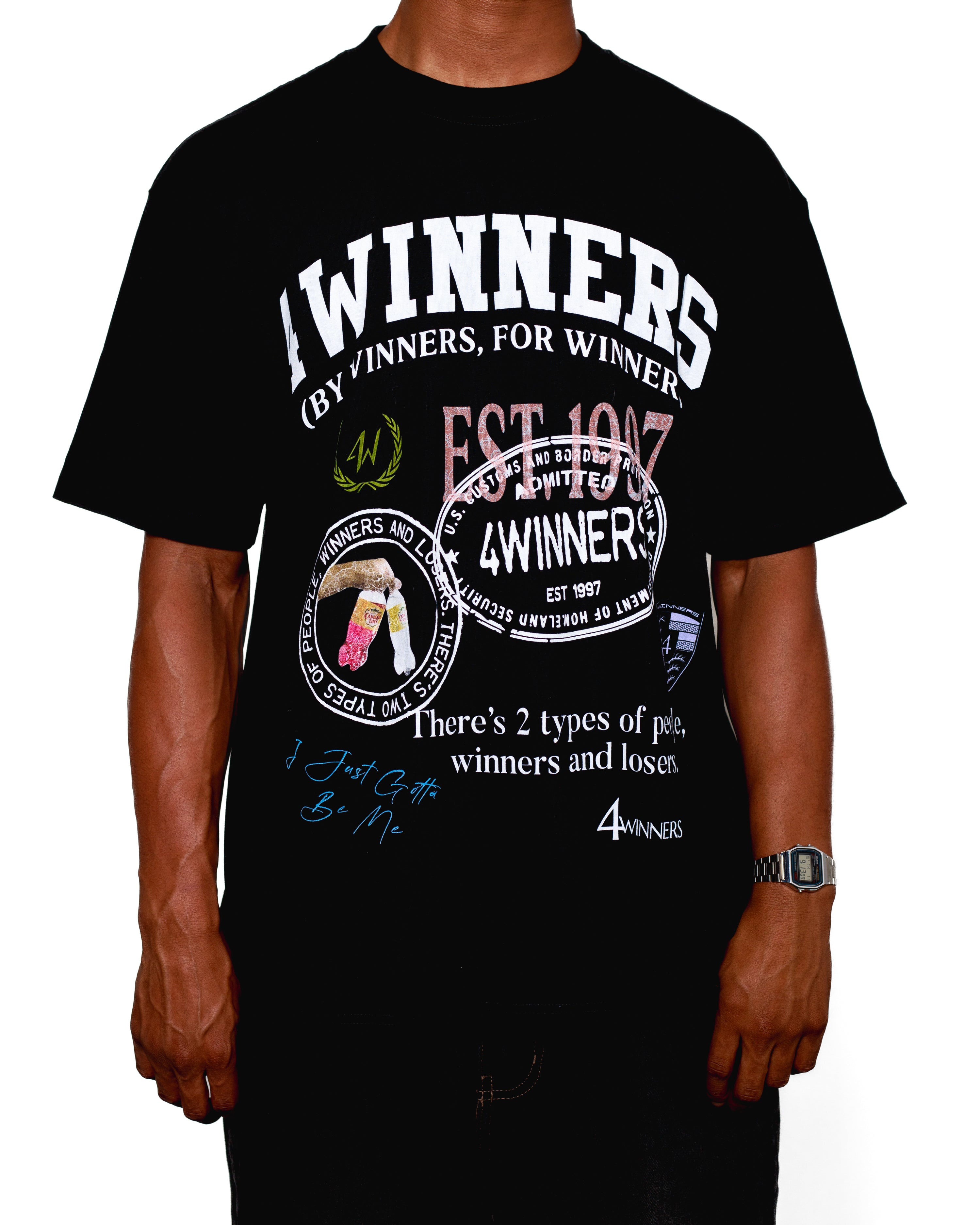 Stamped Tee - Black