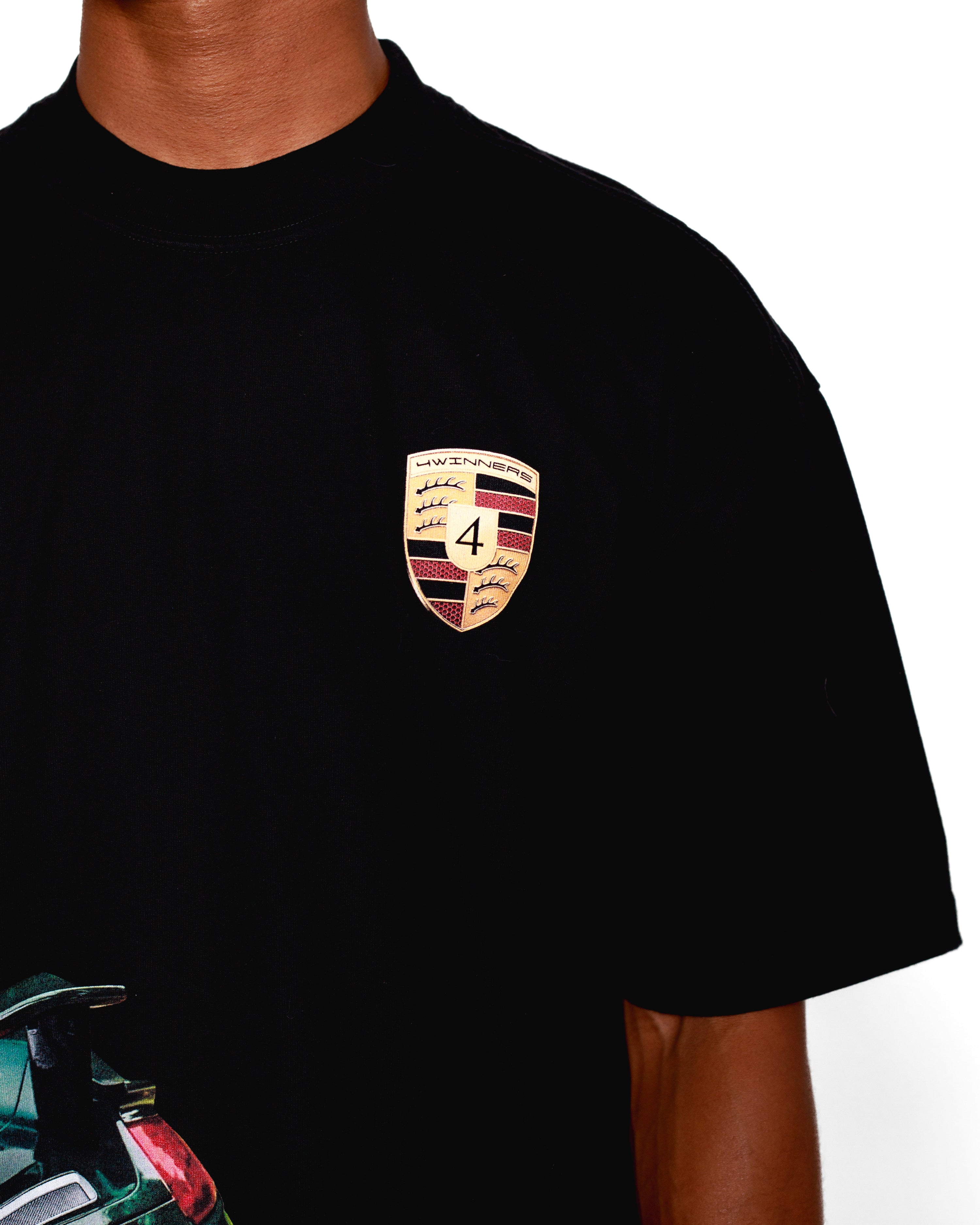 GT TEE - BLACK
