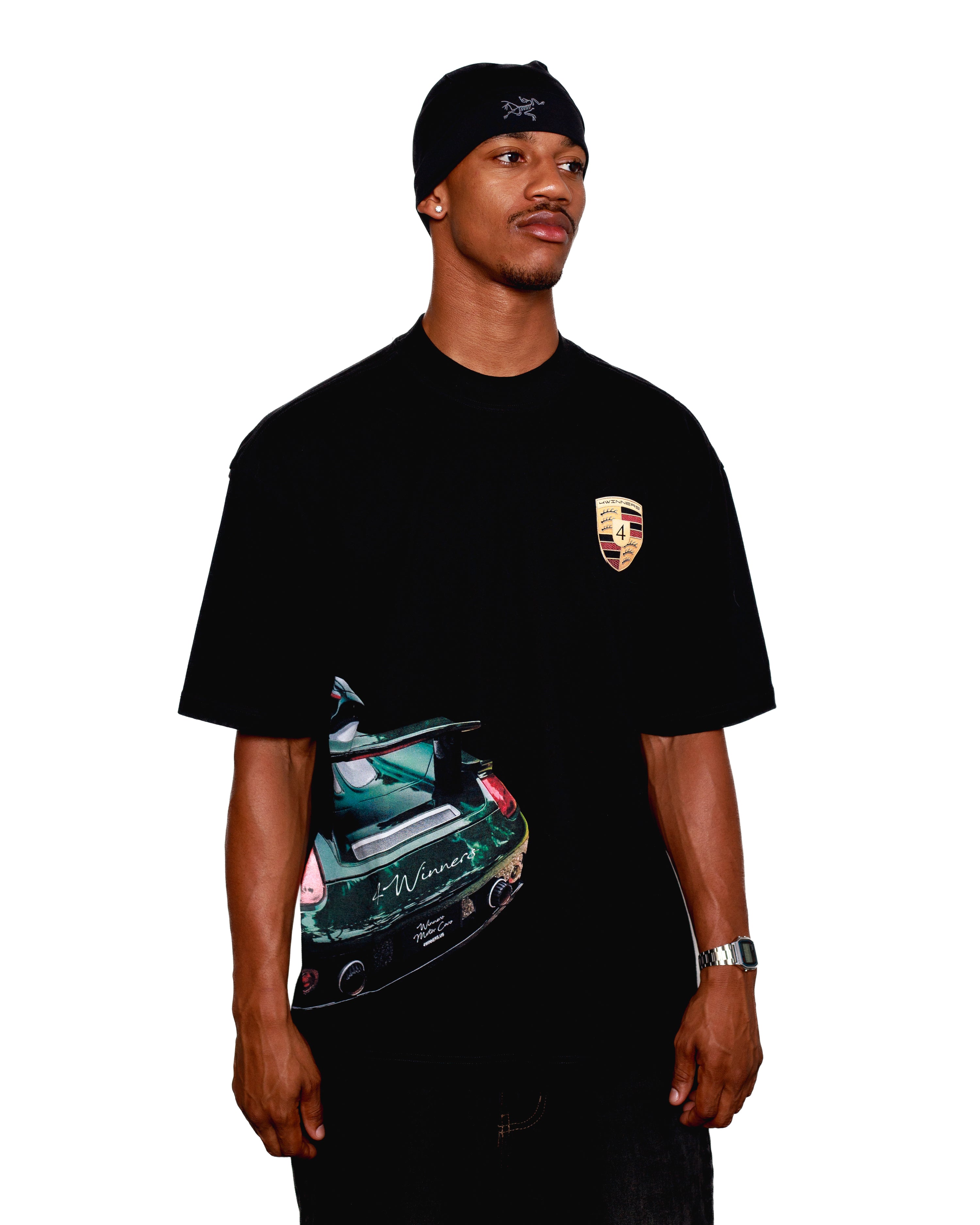 GT TEE - BLACK