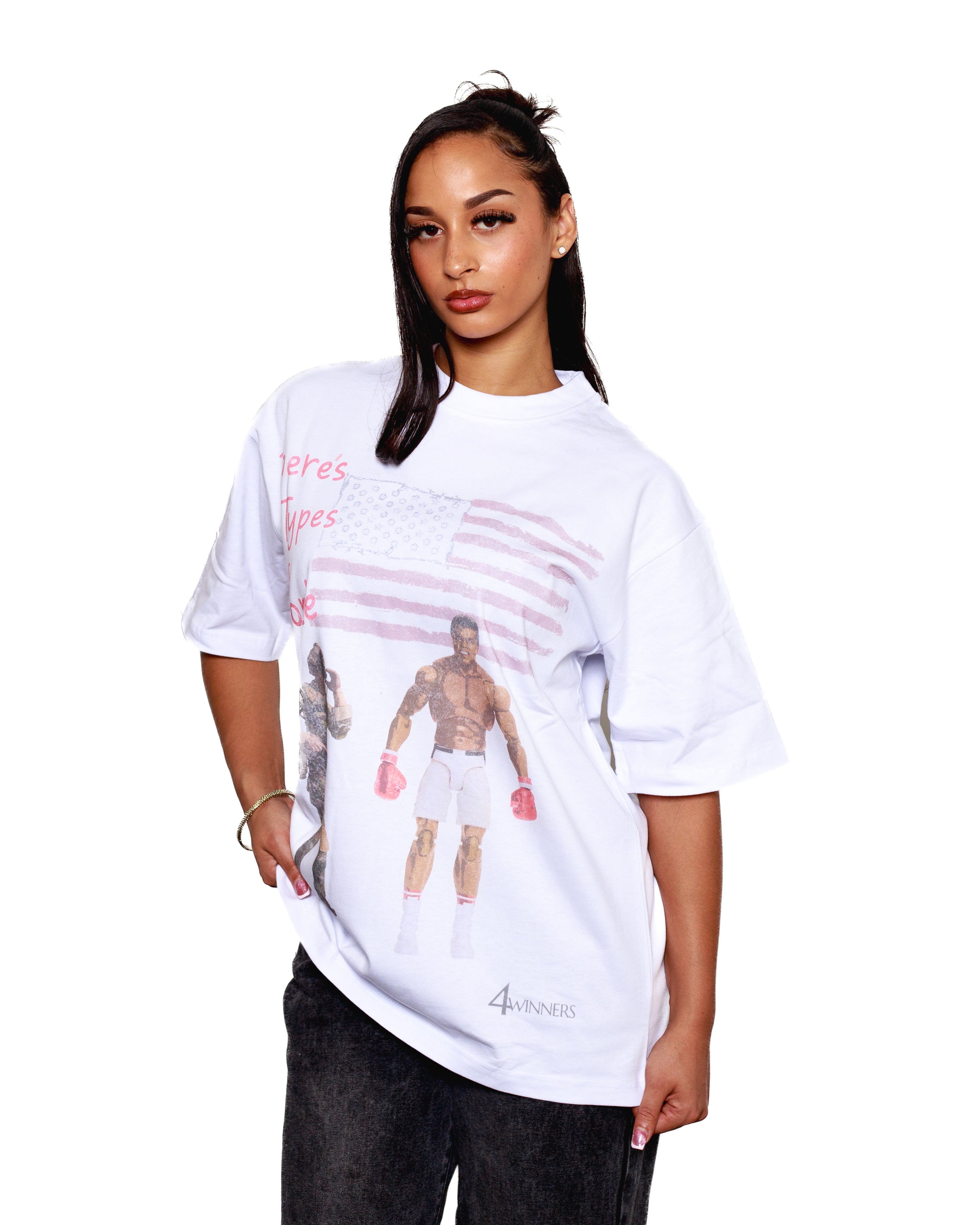 4WINNERS ALI Tee - White