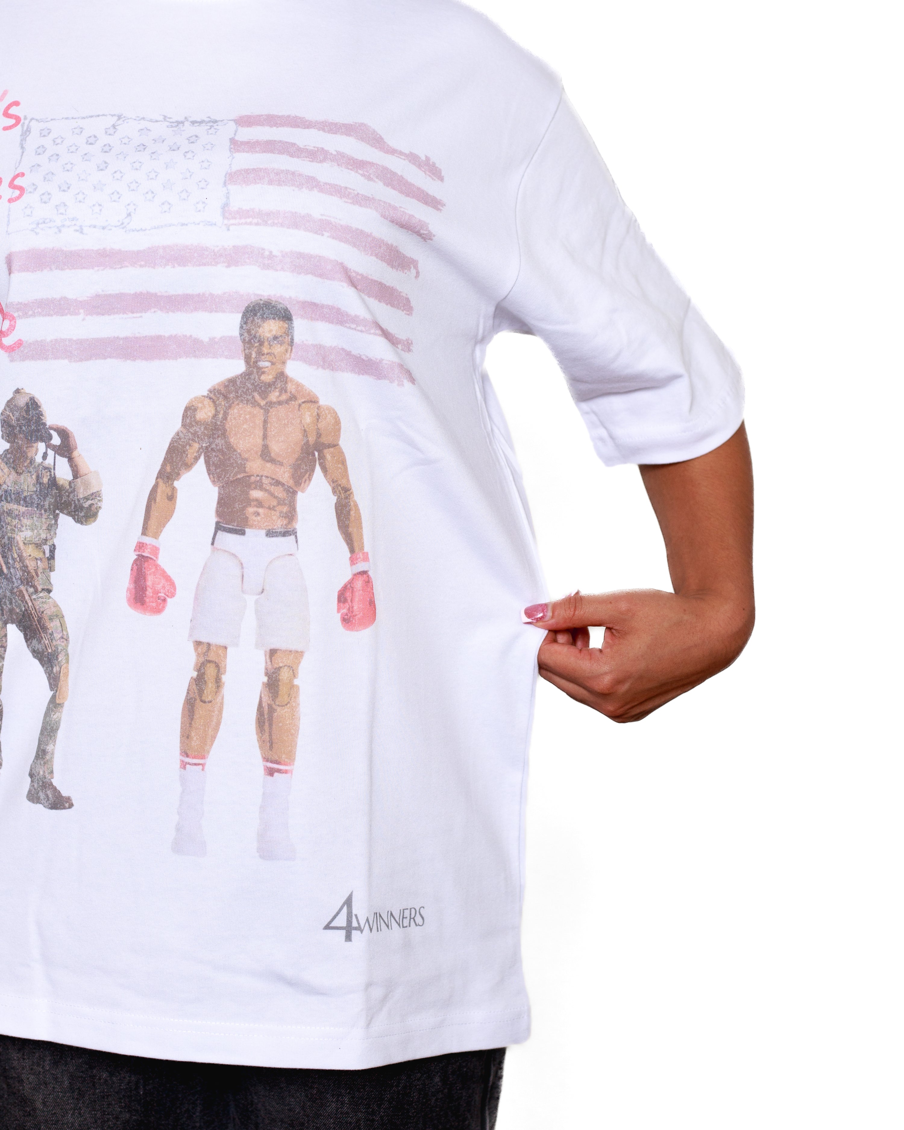 4WINNERS ALI Tee - White