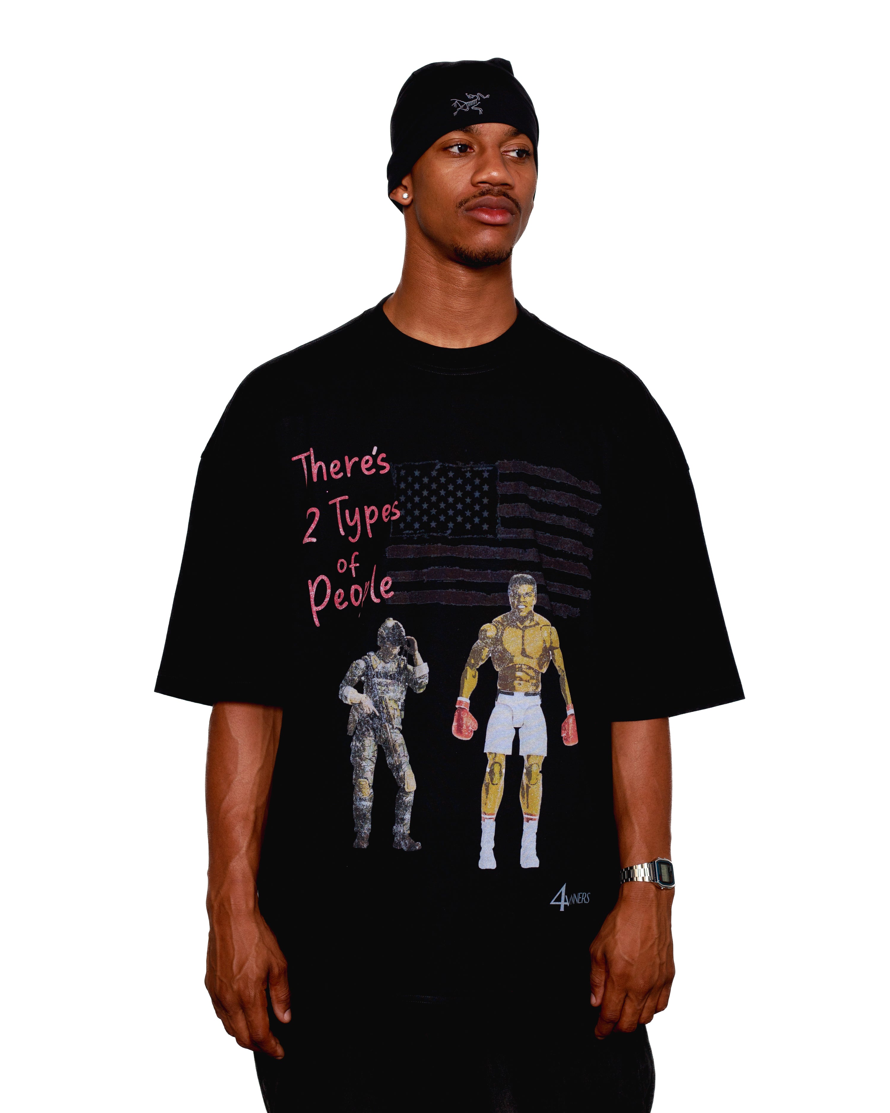 4WINNERS ALI Tee - Black