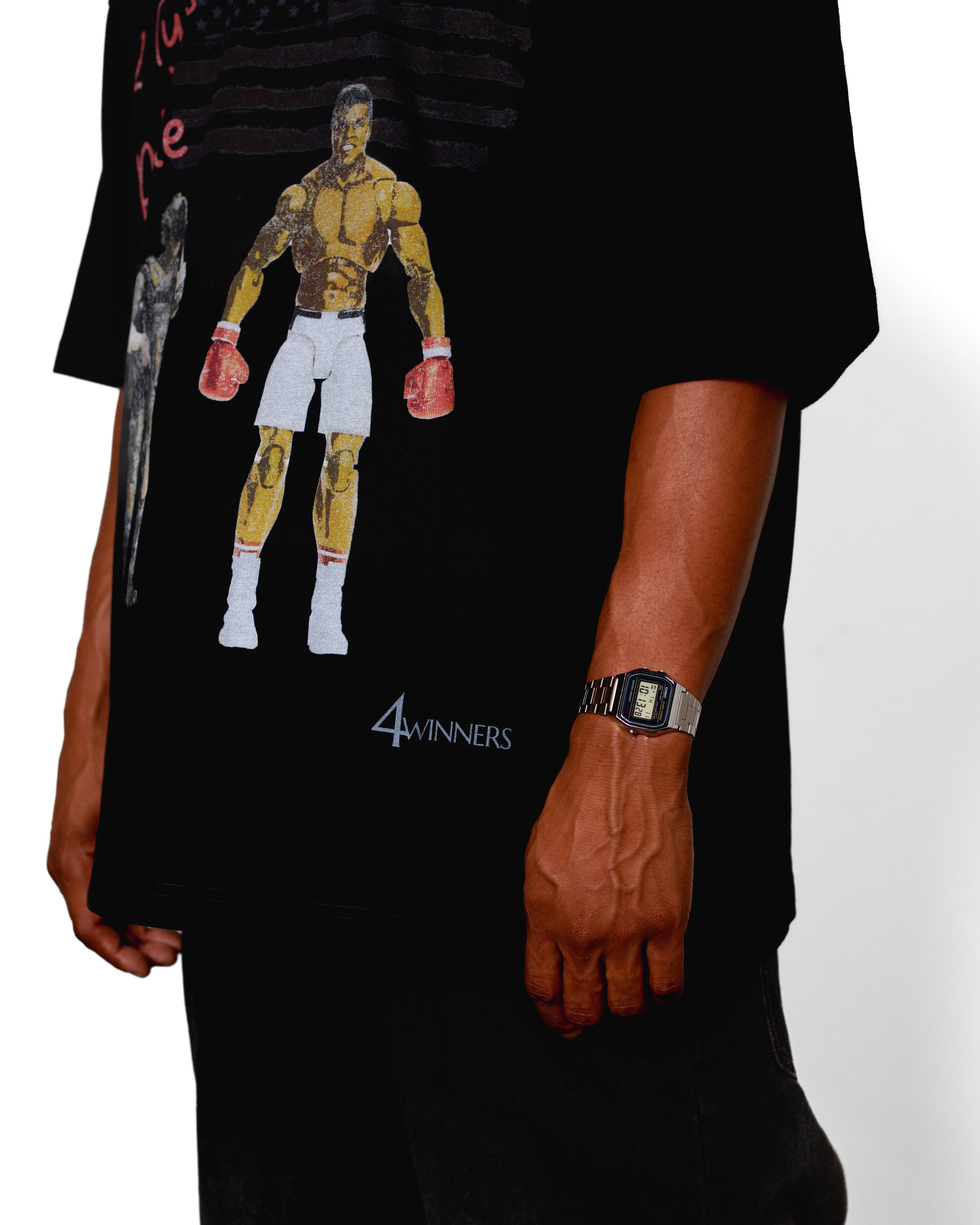 4WINNERS ALI Tee - Black