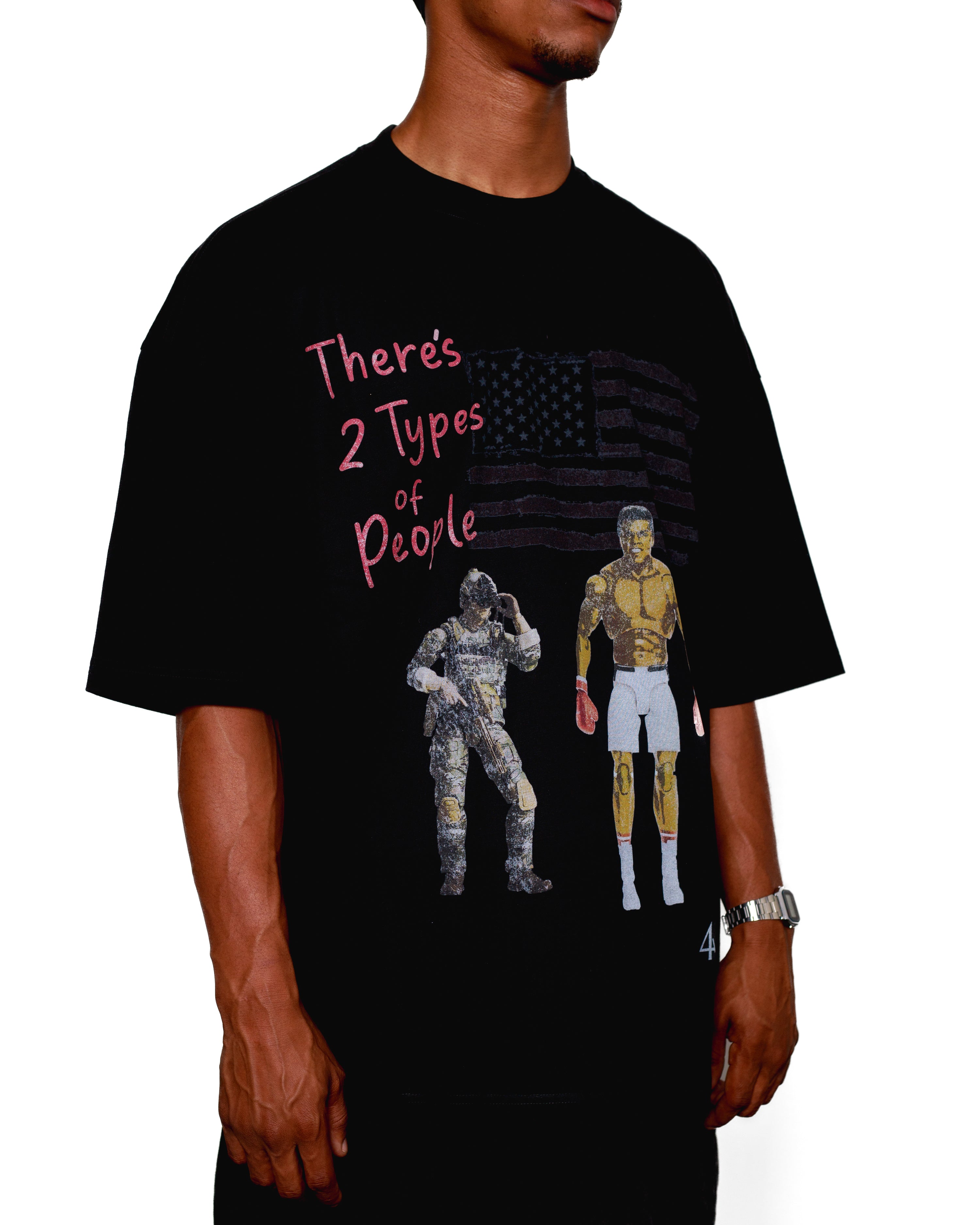 4WINNERS ALI Tee - Black