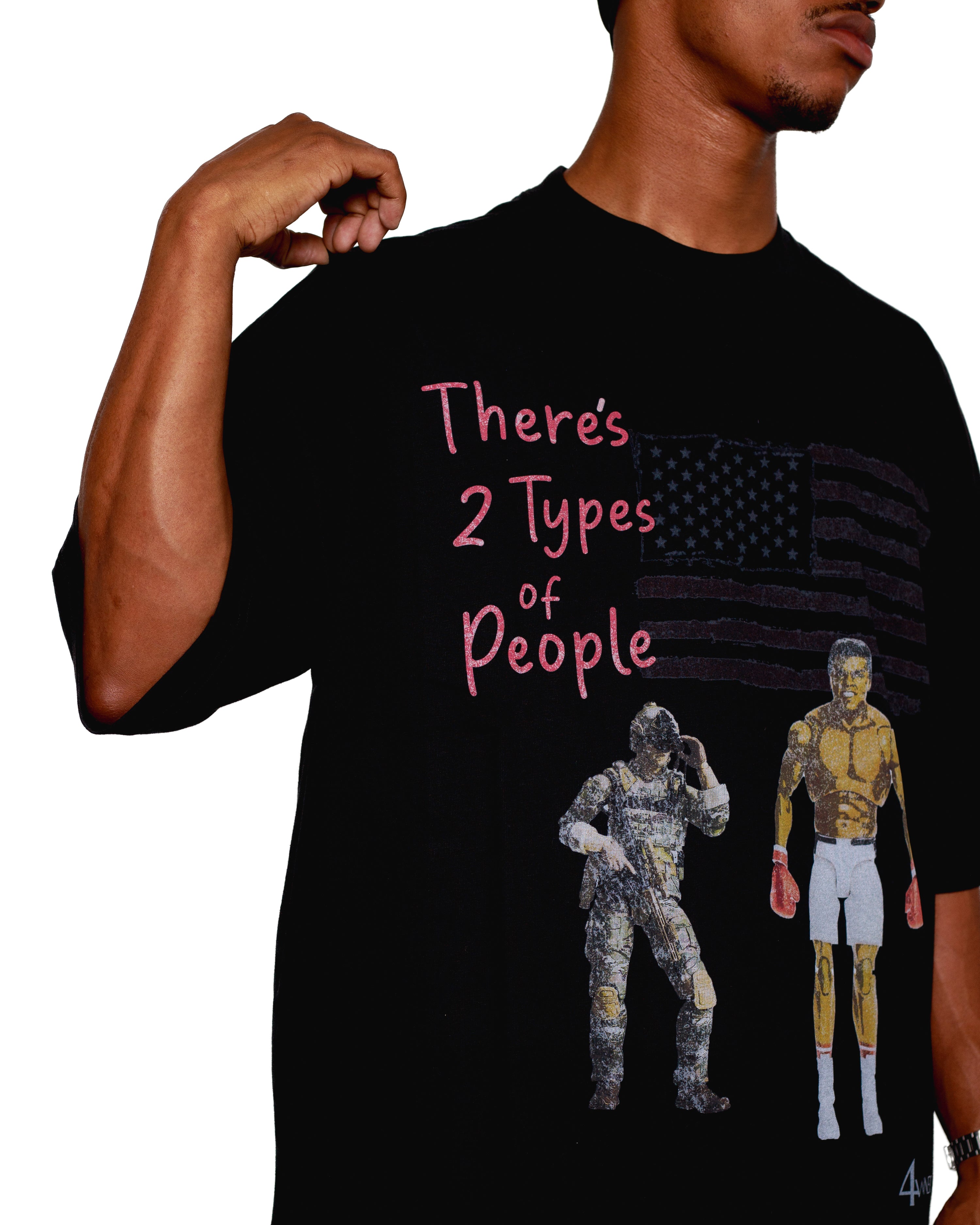 4WINNERS ALI Tee - Black